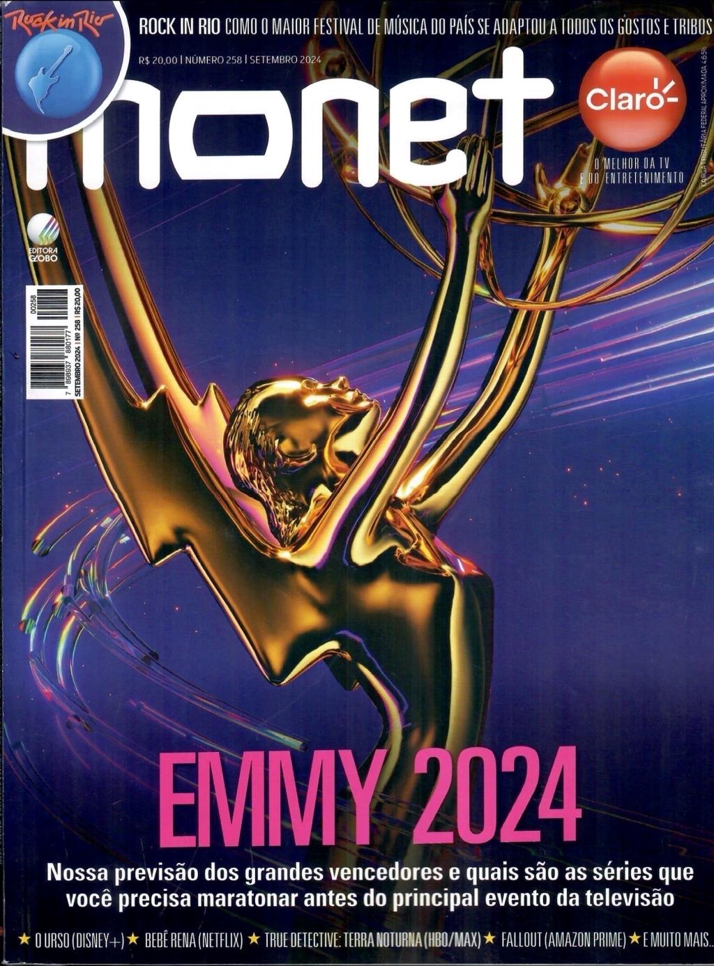 MONET magazine side cover Issue 258  September 2024