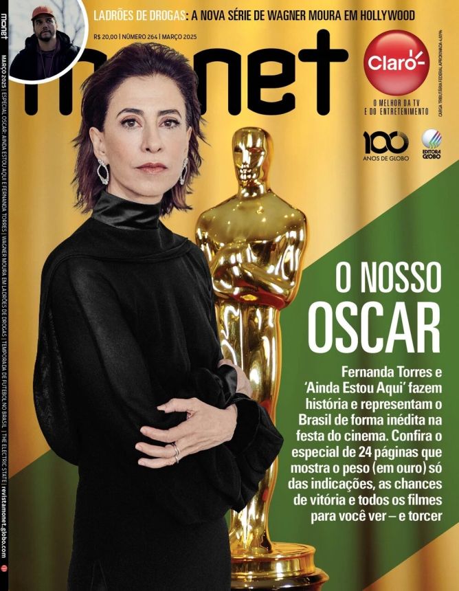 MONET magazine side cover Issue 264  March 2025