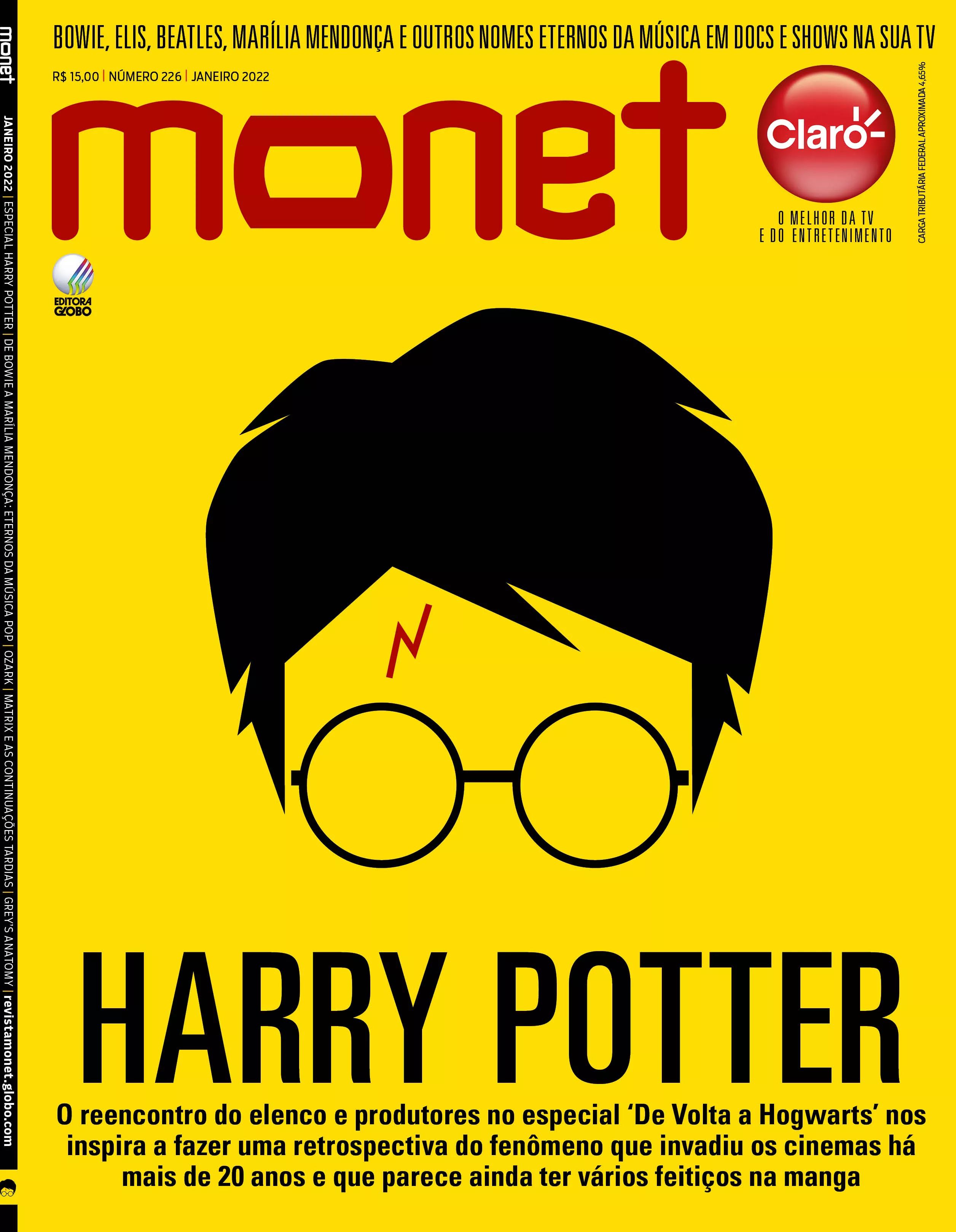 MONET magazine side cover Issue 226  January 2022