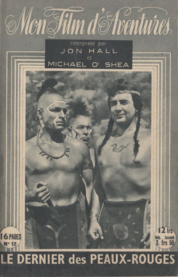 MON FILM D AVENTURES magazine side cover Issue 12  