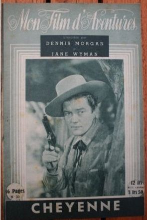 MON FILM D AVENTURES magazine side cover Issue 23  