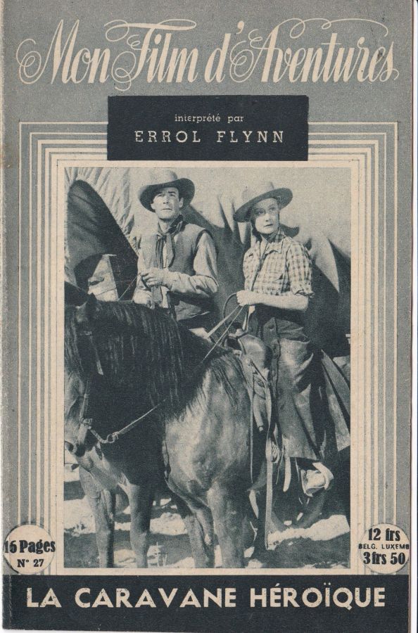 MON FILM D AVENTURES magazine side cover Issue 27  
