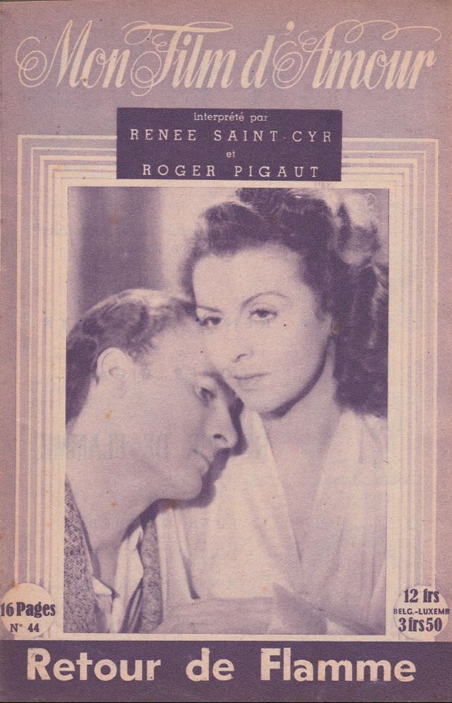 MON FILM D AMOUR magazine side cover Issue 44  