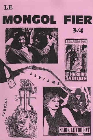 LE MONGOL FIER magazine side cover Issue 3-4   