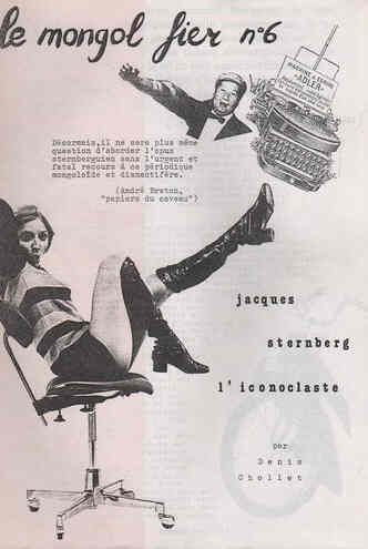 LE MONGOL FIER magazine side cover Issue 6   