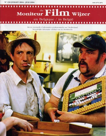 MONITEUR DU FILM EN BELGIQUE magazine side cover July 2004