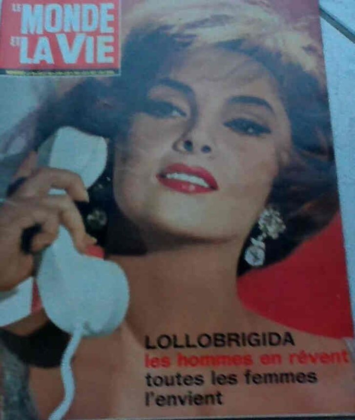 LE MONDE ET LA VIE magazine side cover Issue 98  July 1961