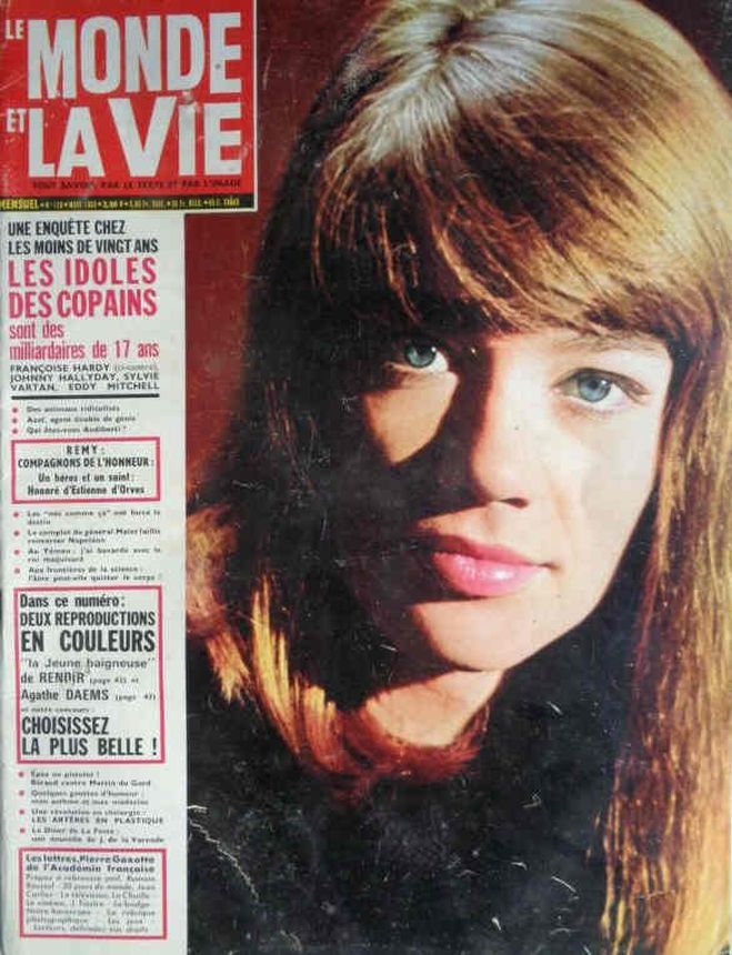 LE MONDE ET LA VIE magazine side cover Issue 118  March 1963