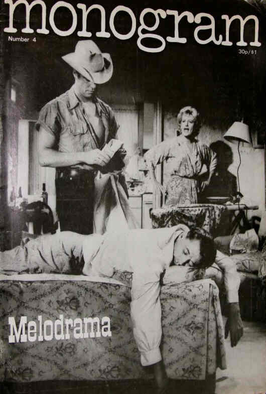 MONOGRAM magazine side cover Issue 4 June 1972