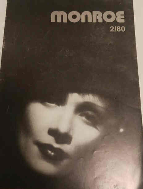 MONROE magazine side cover  February 1980