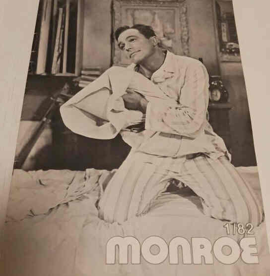 MONROE magazine side cover  January 1982