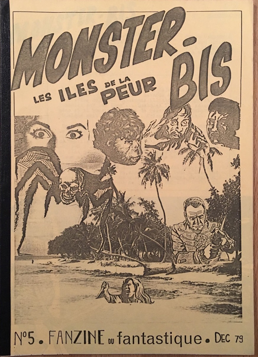MONSTER BIS magazine side cover Issue 5 December 1979