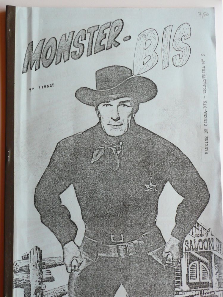 MONSTER BIS magazine side cover Issue 9  