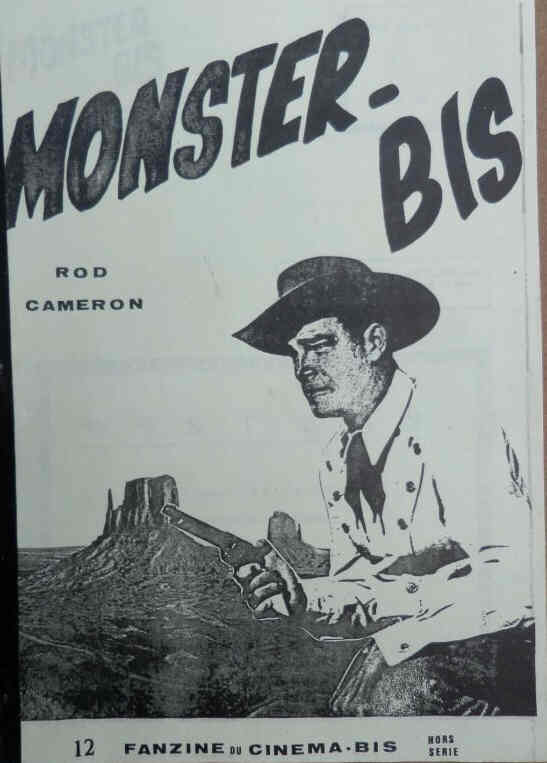 MONSTER BIS magazine side cover Issue 12  1981