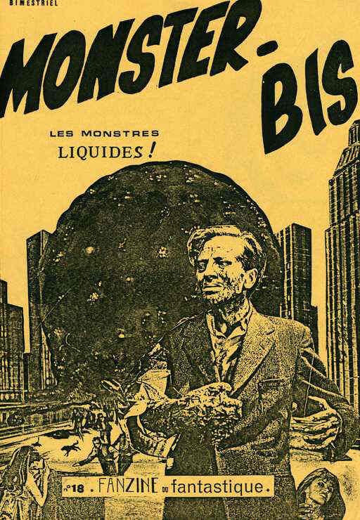 MONSTER BIS magazine side cover Issue 18  