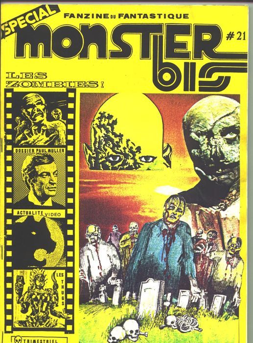 MONSTER BIS magazine side cover Issue 21  