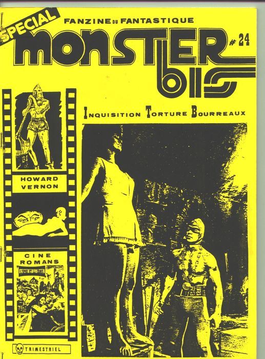 MONSTER BIS magazine side cover Issue 24  
