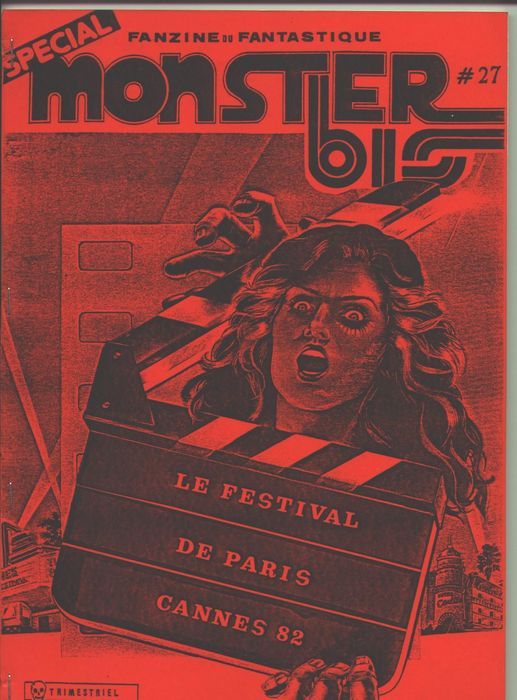 MONSTER BIS magazine side cover Issue 27  1983