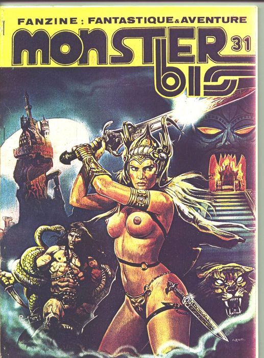 MONSTER BIS magazine side cover Issue 31  