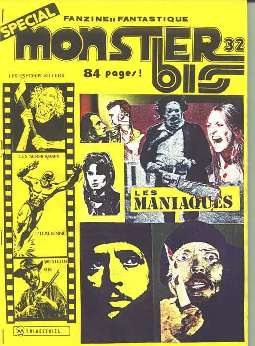 MONSTER BIS magazine side cover Issue 32  