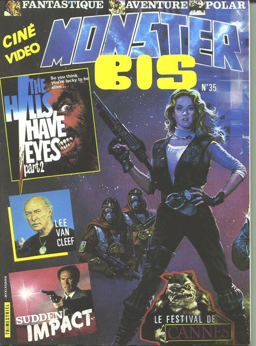MONSTER BIS magazine side cover Issue 35  