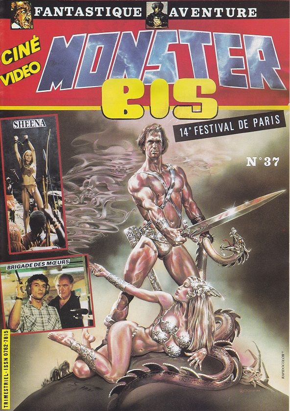 MONSTER BIS magazine side cover Issue 37  