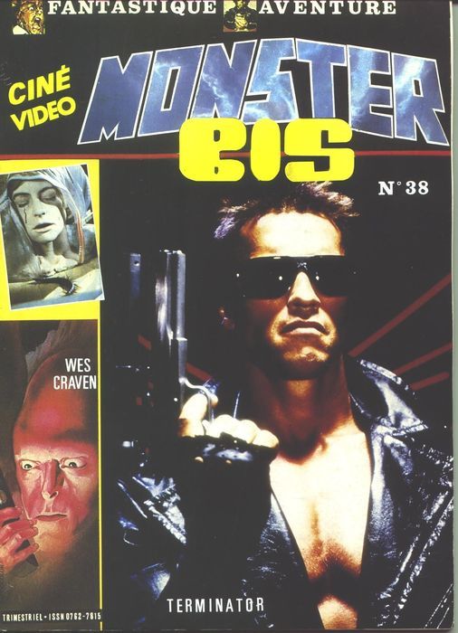 MONSTER BIS magazine side cover Issue 38 June 1985