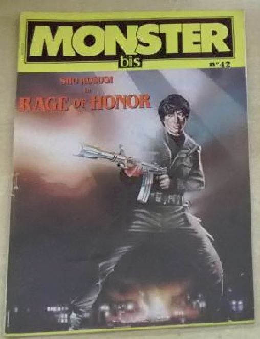 MONSTER BIS magazine side cover Issue 42  