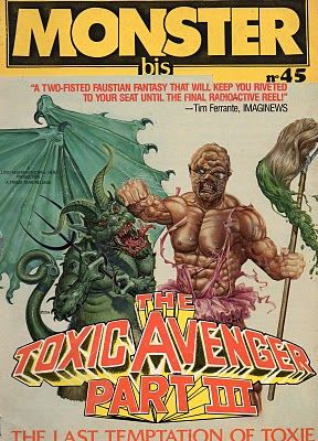 MONSTER BIS magazine side cover Issue 45  