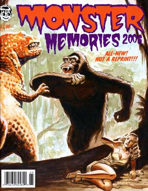 MONSTER MEMORIES magazine side cover Issue 14 March 2006