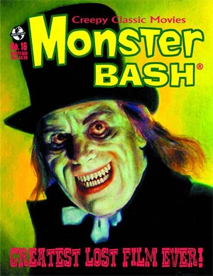 MONSTER BASH magazine side cover Issue 16 August/September/October 2012