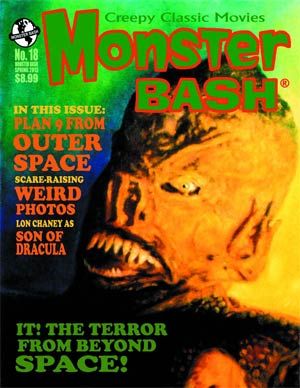 MONSTER BASH magazine side cover Issue 18 March/April/May 2013