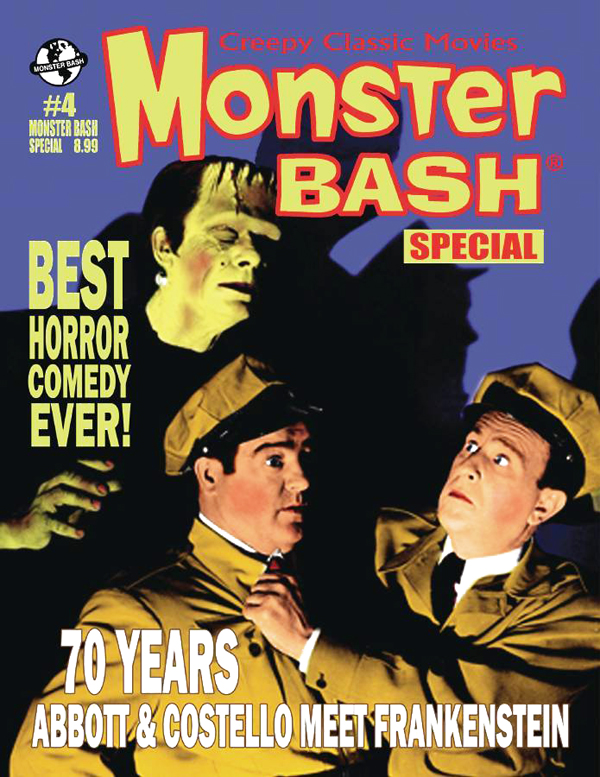 MONSTER BASH magazine side cover Issue 4  Special Fall 2018