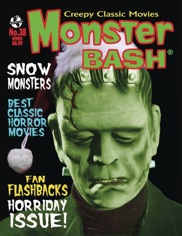 MONSTER BASH magazine side cover Issue 38 Winter 2019