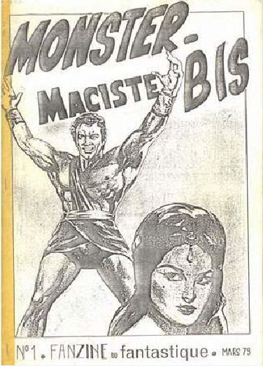 MONSTER BIS magazine side cover Issue 1  March 1979