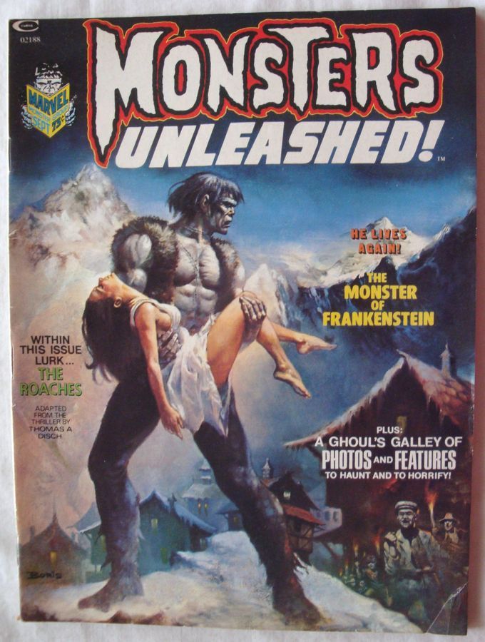 MONSTERS UNLEASHED! magazine cover Issue 2 September 1973
