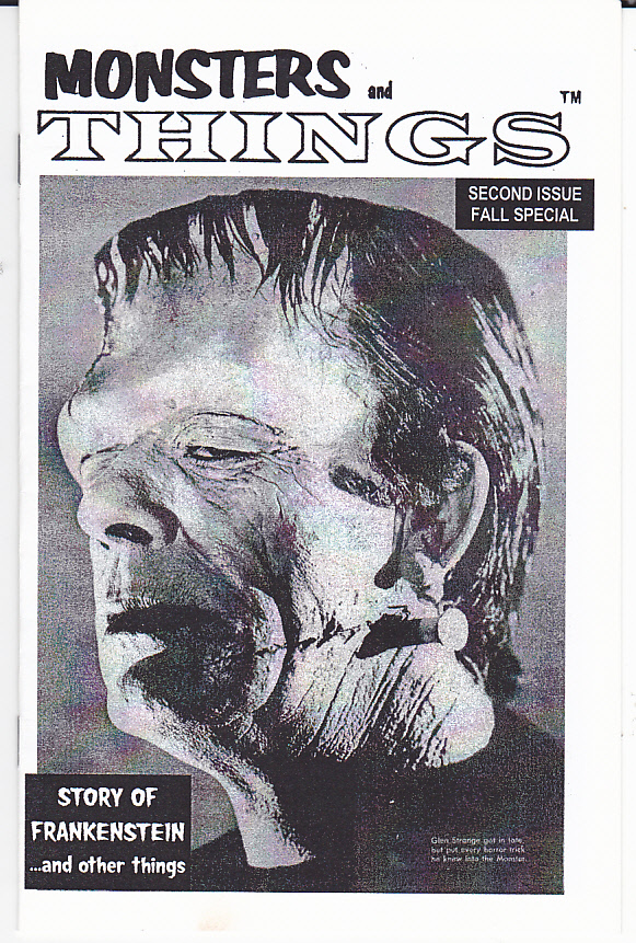 MONSTERS AND THINGS (DENNIS DRUKTENIS) magazine side cover Issue 2  October 2005