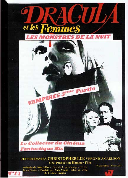 MONSTRES DE LA NUIT | LES magazine side cover Issue 11  