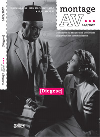 MONTAGE/AV magazine side cover November 2007