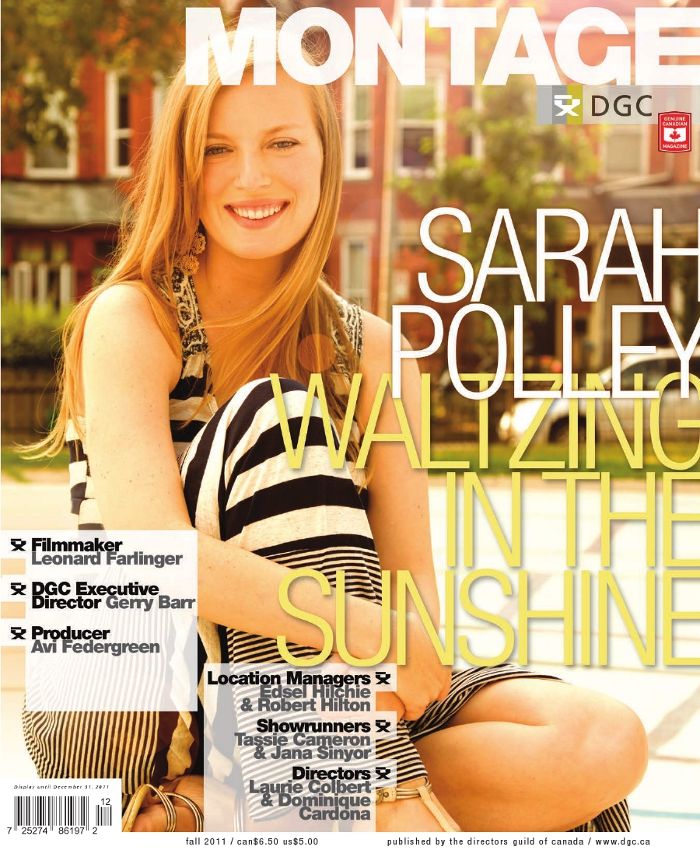 MONTAGE (Ca) magazine side cover September/October/November 2011