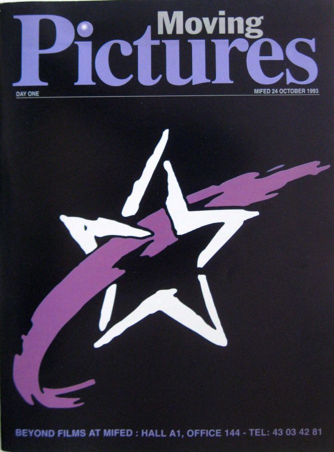 MOVING PICTURES INTERNATIONAL magazine side cover  Special 24 October 1993