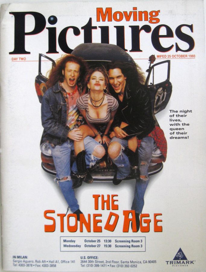 MOVING PICTURES INTERNATIONAL magazine side cover  Special 25 October 1993