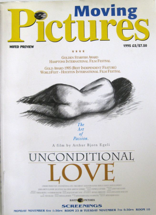 MOVING PICTURES INTERNATIONAL magazine side cover  Special  October 1995