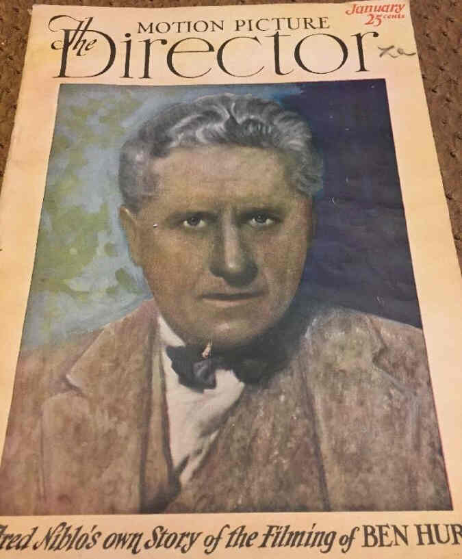 MOTION PICTURE DIRECTOR |THE magazine side cover January 1926