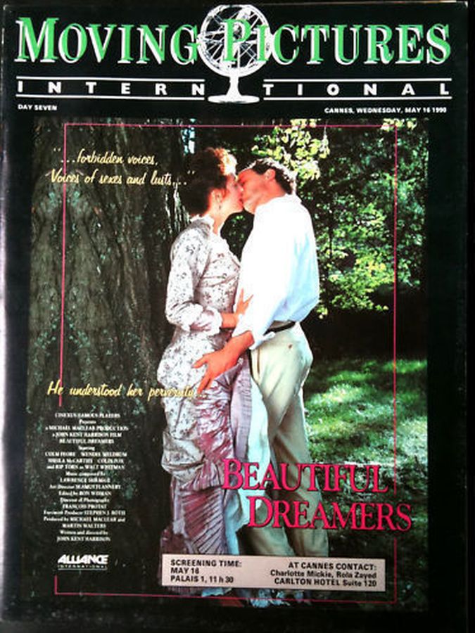 MOVING PICTURES INTERNATIONAL magazine side cover 16 May 1990