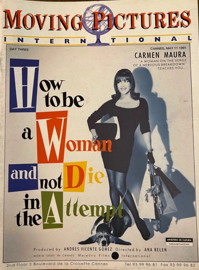 MOVING PICTURES INTERNATIONAL magazine side cover 11 May 1991