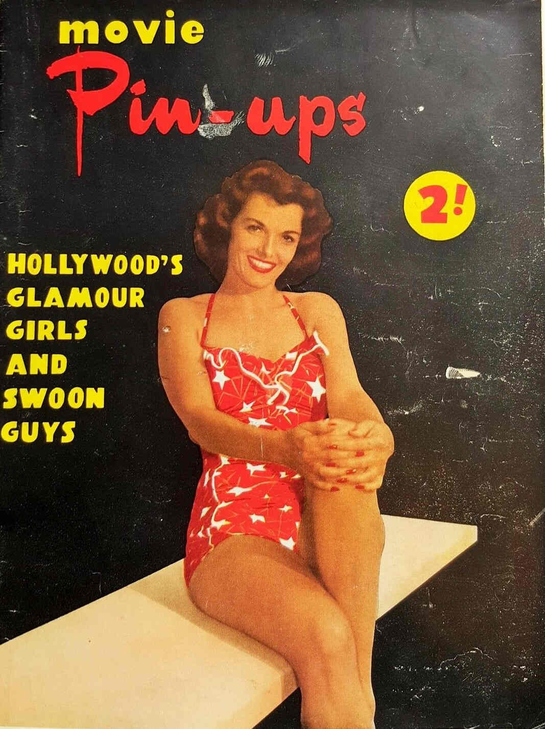 MOVIE PIN-UPS (Au) magazine side cover Issue 1  