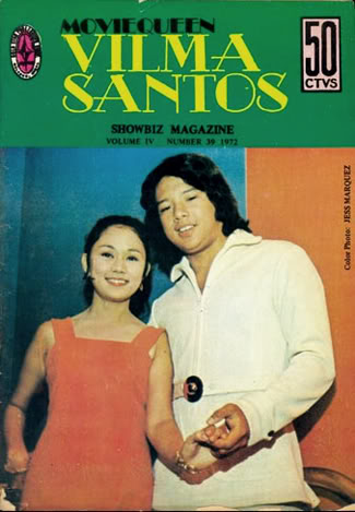 MOVIE QUEEN magazine side cover Issue 39  1972