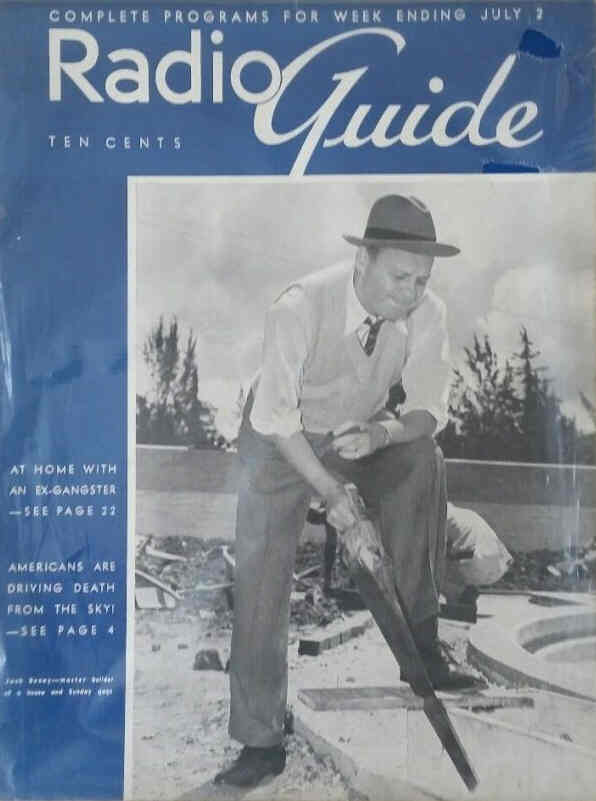 MOVIE-RADIO GUIDE magazine side cover 2 July 1938