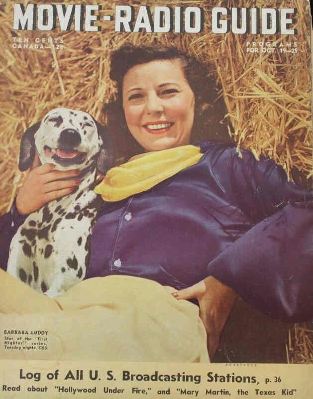 MOVIE-RADIO GUIDE magazine side cover 19 October 1940